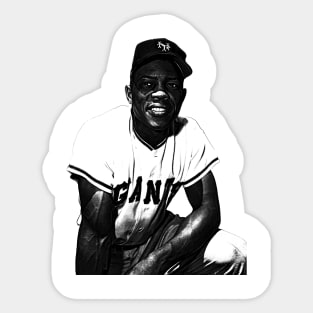 Willie Mays Vintage Sticker